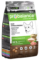 Сухой корм для собак Probalance Hypoallergenic, чувствительное пищеварение, 2кг